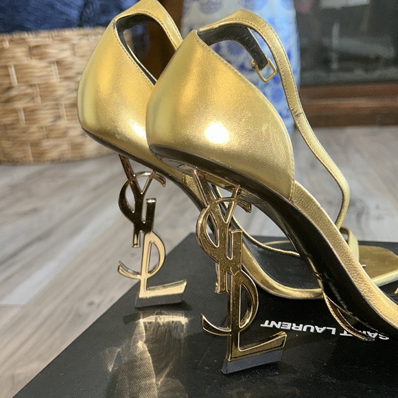 SAINT LAURENT OPYUM 110 YSL HEELS - Picture 2 of 11